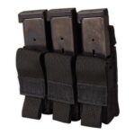 Chase Tactical Triple Pistol Pouch Black