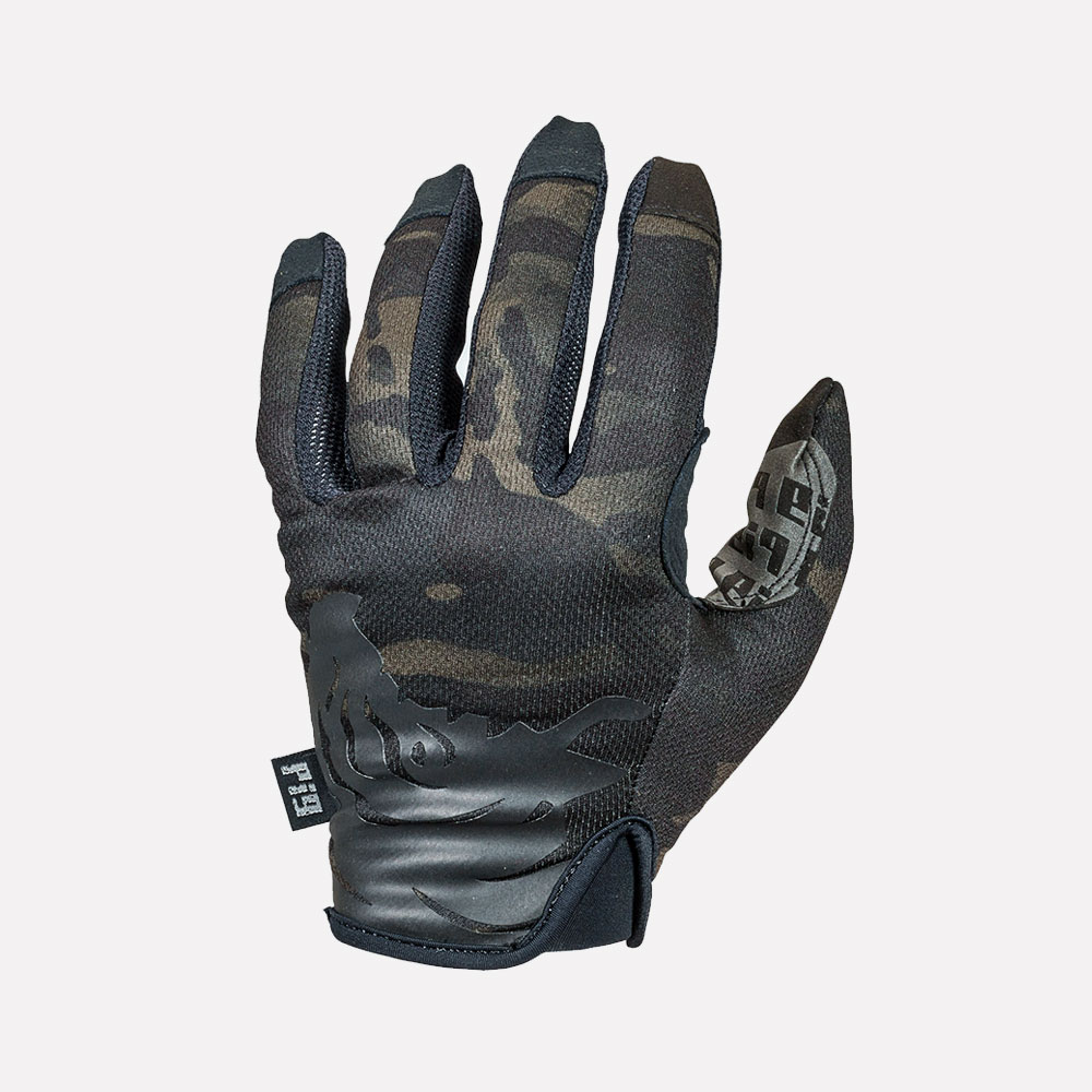 High-Dexterity Black Tactical Gloves