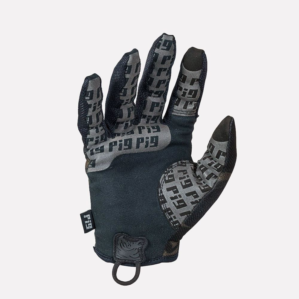 High-Dexterity Black Tactical Gloves