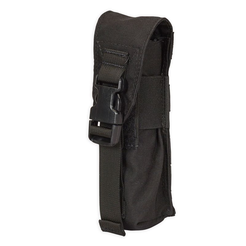 Flashlight/Suppressor Pouch MOLLE Large Black | Large MOLLE Flashlight Pouch