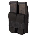 Chase Tactical Pistol Mag Pouch Double Black