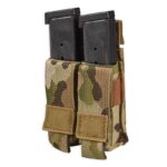 Chase Tactical Pistol Mag Pouch Double Multicam