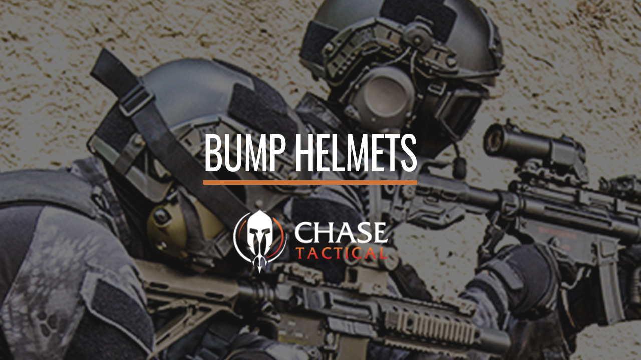 Tactical Bump Helmets with Built-In NVG Shroud