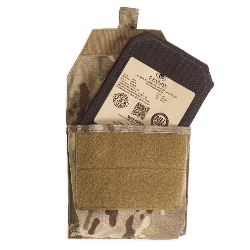 Chase Tactical MOLLE Side Armor Plate Pocket MC with Plate compressor | Chase Tactical | Tactical Gear