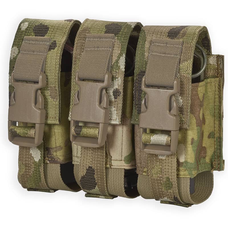 Chase Tactical Triple Adjustable FlashBang Pouch or 40mm Ordnance