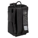 Chase Tactical Adjustable Radio Pouch Black