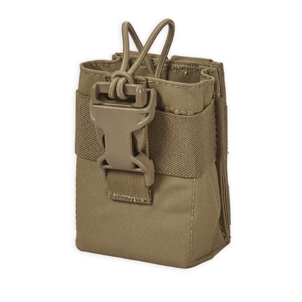 Chase Tactical Adjustable Radio Pouch Coyote