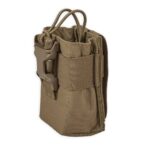 Chase Tactical Adjustable Radio Pouch Coyote