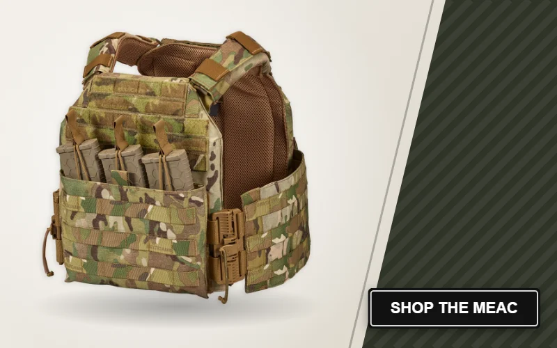 Chase Tactical MEAC modular plate carrier in MultiCam with magazines | Chase Tactical | Tactical Gear Chase Tactical Meac Modular Plate Carrier In Multicam With Magazines