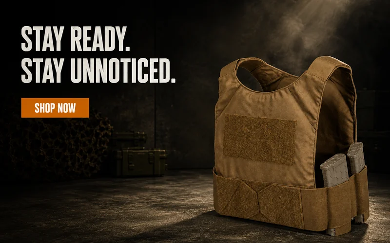 Low Visibility Plate Carrier | Chase Tactical | Tactical Gear Low Visibility Plate Carrier