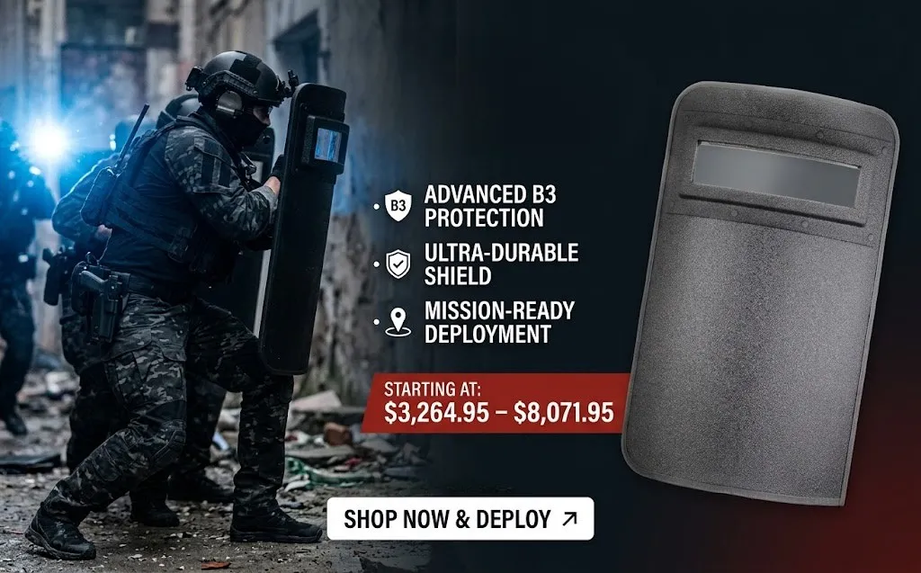 bellfire b3 ballistic armor shield | Chase Tactical | Tactical Gear Bellfire B3 Ballistic Armor Shield