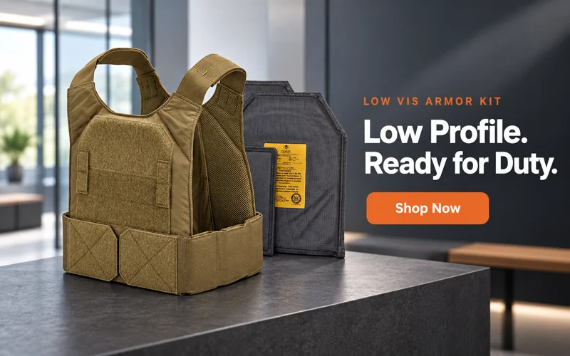 Low-profile body armor kit | Chase Tactical | Tactical Gear Low-Profile Body Armor Kit