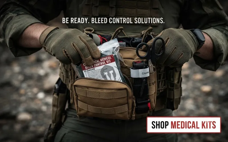 Trauma-Ready First Aid Kits Available At Chase Tactical