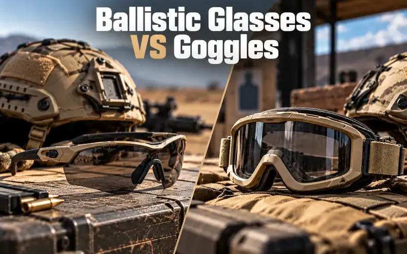 Side-by-side comparison of ballistic safety glasses | Chase Tactical | Tactical Gear Side-By-Side Comparison Of Ballistic Safety Glasses